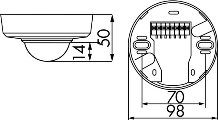 Actual product image BEG 92154 Presence detector PD2-M-2C-11-48V (12 m)