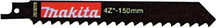 Makita P-04999 Recipro saw blade wood, ideal for JR102DWE, 150 mm, PU: 5 pieces, 46x400 mm