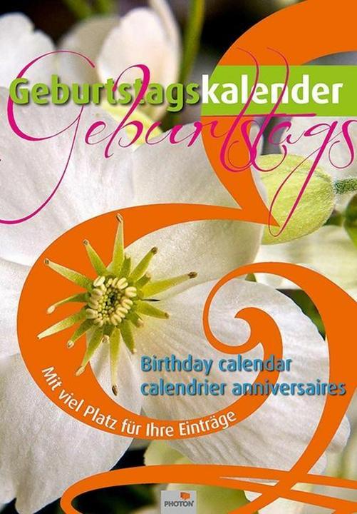 Blumen Geburtstags-Kalender (Spezial)
