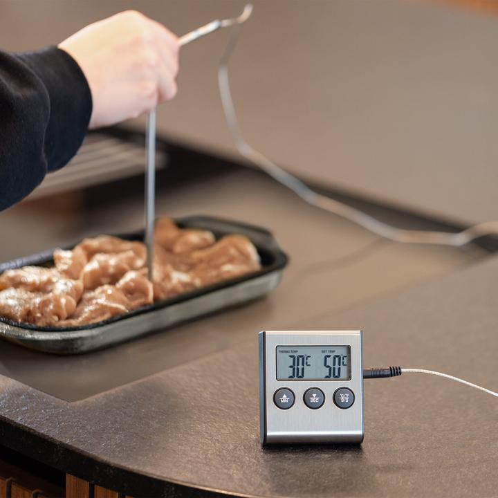 Produktbild Rewe Fleischthermometer mit Timer