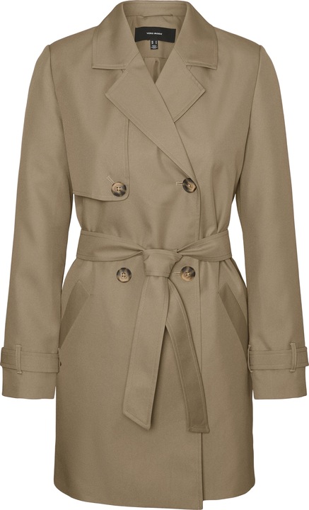 Immagine prodotto Vero Moda Cappotto con collo a bavero trench (M)