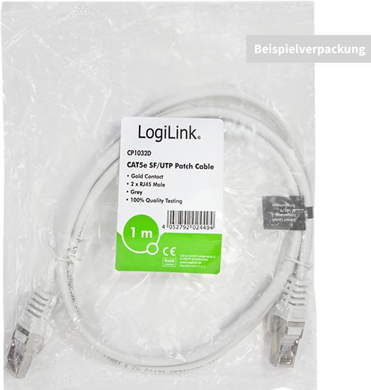 Actual product image LogiLink Network cable (U/UTP, CAT5e, 20 m)
