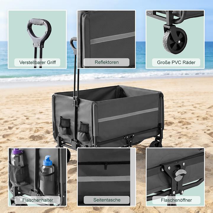 Productafbeelding Relaxdays Bollerwagen