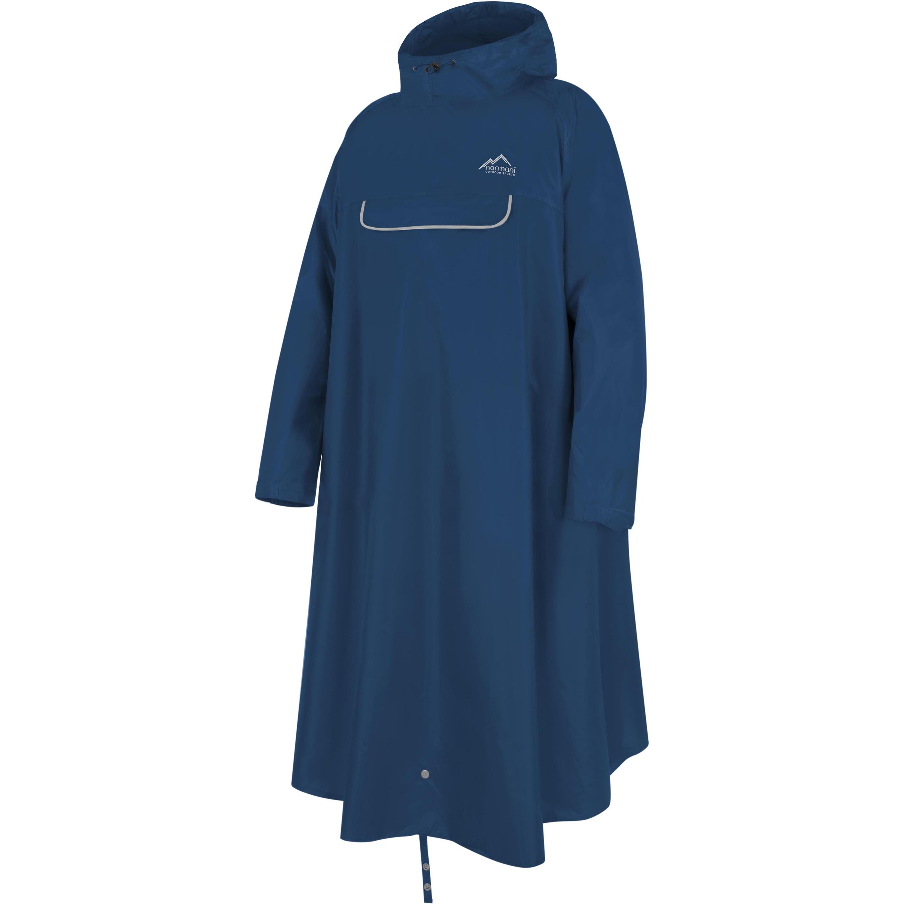 Thumbnail - Normani, Unisex, Jacke, Regenponcho QuibdÃ³ (56, 58), Blau, 58, 56