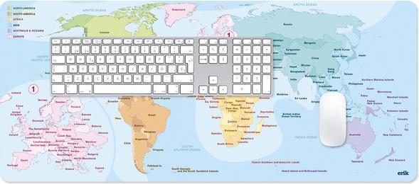 Image du produit Nenurodyta Carnet de notes du monde (MGGE010) (80 x 35 cm)