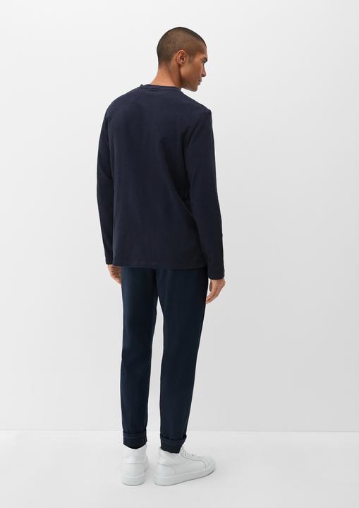 Produktbild s.Oliver T-Shirt Sweater mit Henleyausschnitt (S)