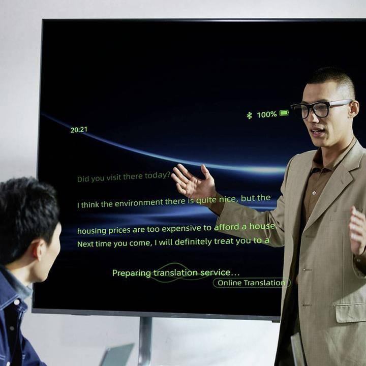 Actual product image Rokid Augmented Reality Brille Schwarz 32 GB Speicher: 32 GB