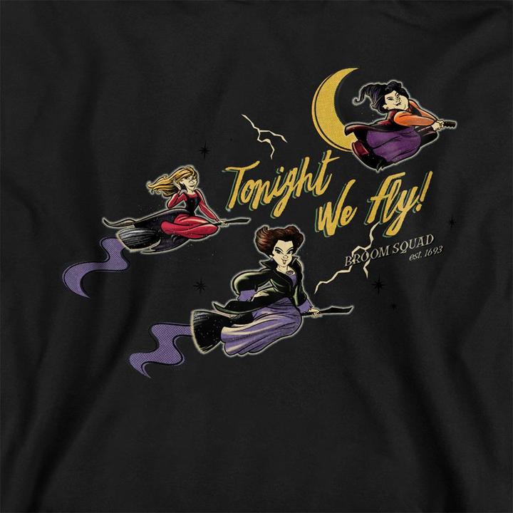 Produktbild Hocus Pocus Tonight We Fly Kapuzenpullover (116)