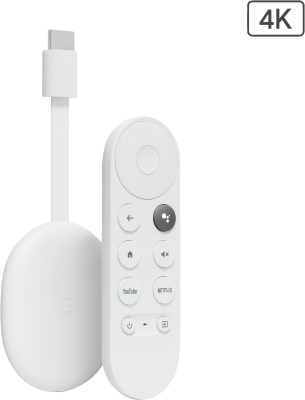 Produktbild Google Chromecast mit TV 4K (4 GB, Android 9.0 (Pie))