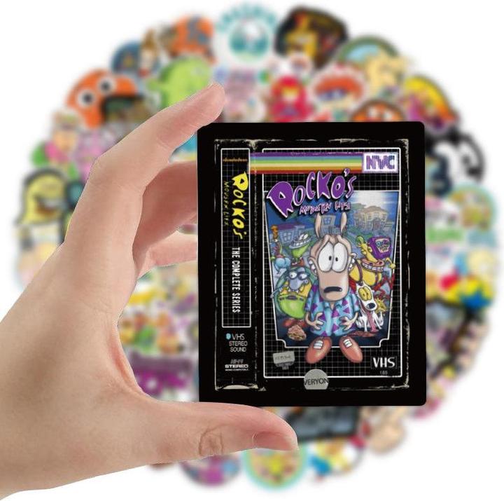 Immagine prodotto JTI Adesivi anni '90 - 50 pezzi