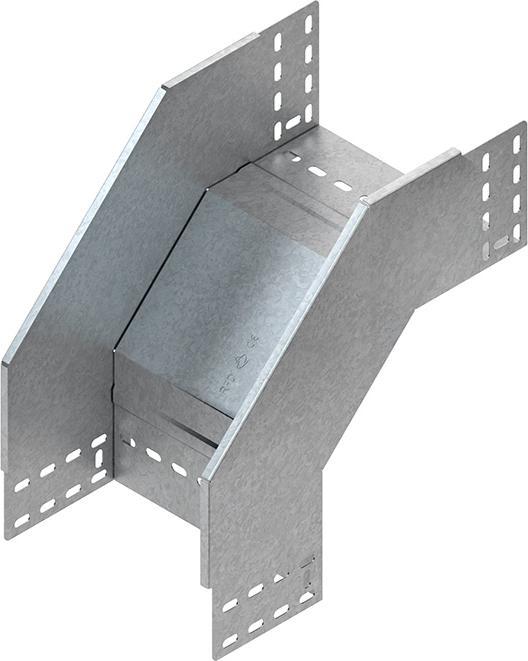 Niedax NIE RFD110.200 drop section 110x202mm w.ungel.side rails bandverz. (11 cm)