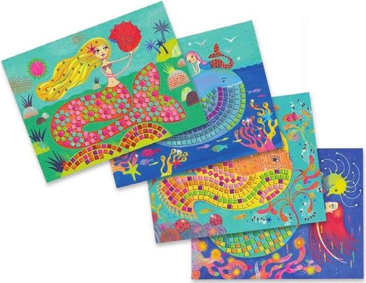 Produktbild Djeco Mosaik Meerjungfrauen