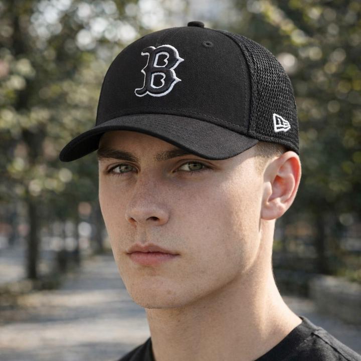 Produktbild New Era 39Thirty Stretch Mesh Cap - NEO Boston Red Sox - M/L