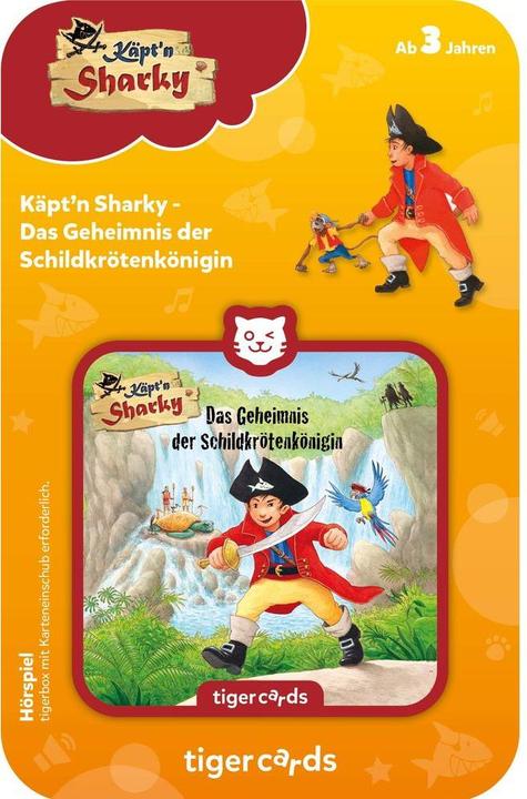 Image du produit Tigermedia Tigercard Käpt'n Sharky : Le secret de la reine des tortues (Allemand)
