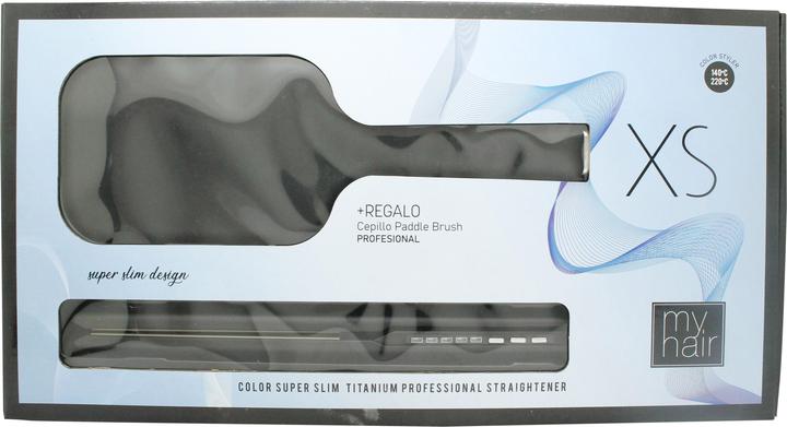 Image du produit Myhair XS Noir mat+Paddle Black