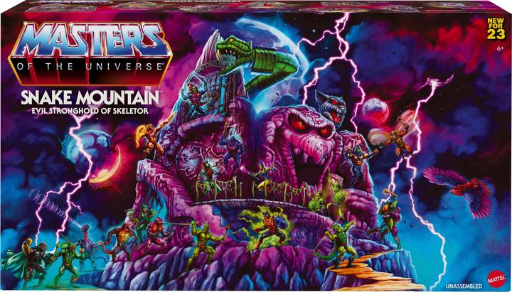 Actual product image Masters of the Universe Origins Snake Mountain Playset