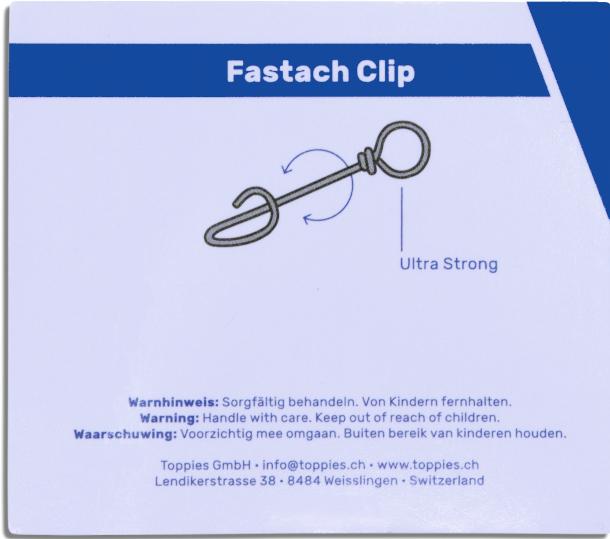 Image du produit Toppies Fastach Clip / Black Nickel