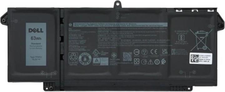 Dell Batterij 4-cel 63W/HR LI-ION (4 Cellen, 3941 mAh)
