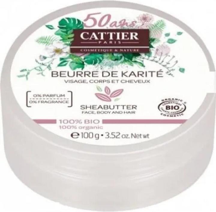 Cattier 100% Bio-Sheabutter 100g (Body Butter)