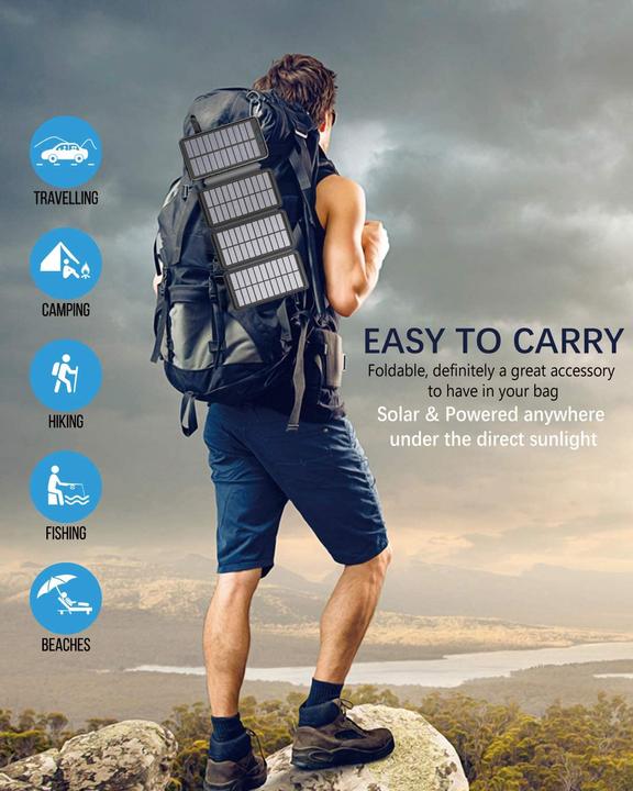 Actual product image Elzle Solar Powerbank (26800 mAh, 99.16 Wh)