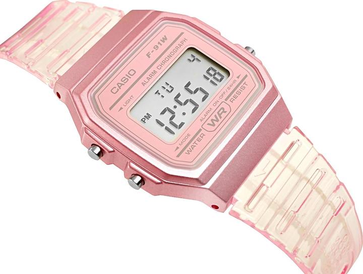 Produktbild Casio F-91WS-4DF Damenuhr + BOX (Digitaluhr)