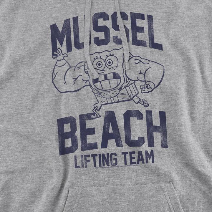 Produktbild Spongebob Squarepants Mussle Beach Lifting Team Kapuzenpullover (M)