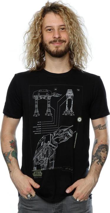 Immagine prodotto Star Wars Rogue One AT-ACT Maglietta Uomo (S)