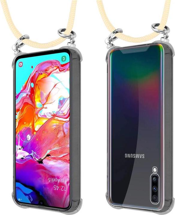 Produktbild Cadorabo TPU Handy Kette SILBER Cover