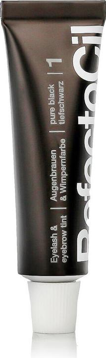 Produktbild Refectocil Eyelash And Eyebrow Tint Henna For Eyebrows And Eyelashes 1 Pure Black 15Ml