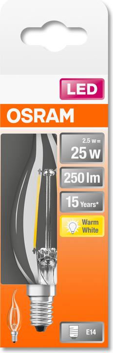 Image du produit Osram Rénovation LED classique (E14, 25 W, 250 lm, 1 x, F)