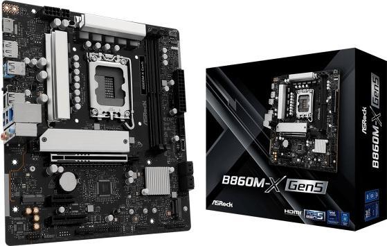 Productafbeelding AsRock B860M-X WiFi R2.0 1851 mATX HDMI/DP DDR5 (LGA 1851, Intel B860, mATX)