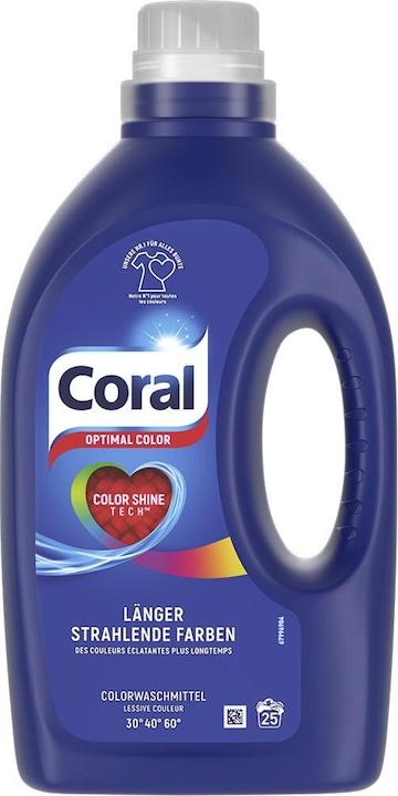 Produktbild Coral Optimal Color (25 Waschgänge, Flüssig)