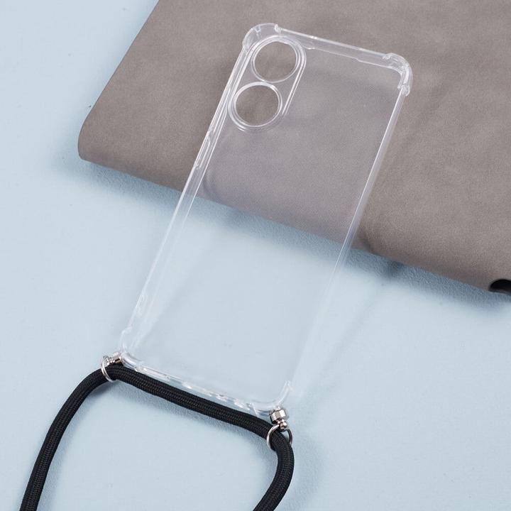 Image du produit Cover-Discount OPPO A78 4G - Housse avec bandoulière transparente (Oppo A78)