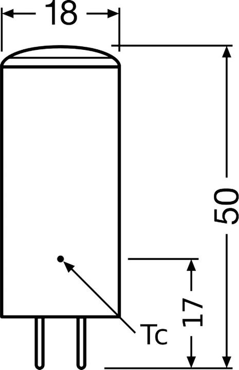 Actual product image Osram LED Star Pin 35 (GY6.35, 4 W, 470 lm, 1 x, F)