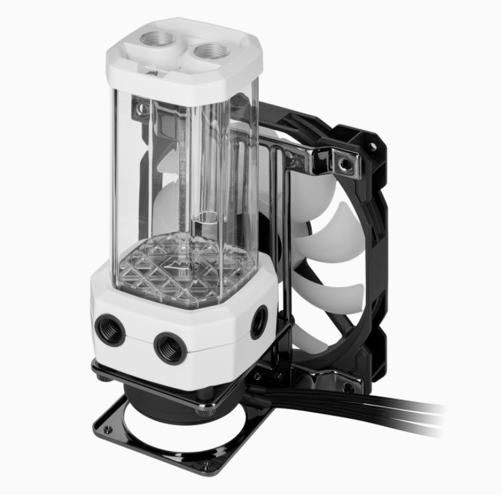 Produktbild Corsair Hydro X Series XD5 RGB D5 Pump reservoir White