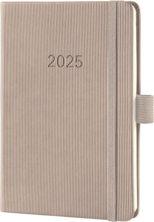 Sigel Calendario settimanale 2025 C2561 1W/2S taupe 15,1x10,8cm (108 x 151 mm, Tedesco)