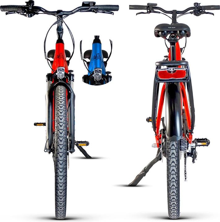 Immagine prodotto Urbanbiker UB100 | Das Vielseitige City-E-Bike | Bis zu 140Km Reichweite (47 cm)