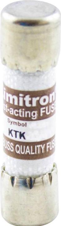Produktbild Bussmann by Eaton KTK 0.5 A KTK 0.5 A Feinsicherung (Ø x L) 10.3 mm x 38 mm 0.5 (0.50 A)