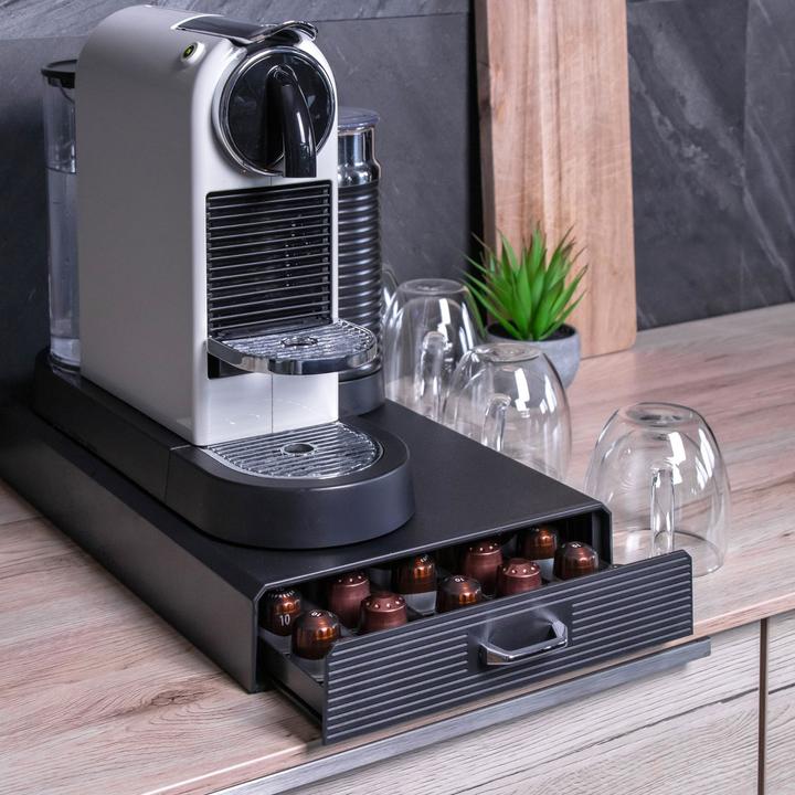 Actual product image Intirilife Storage drawer coffee capsules