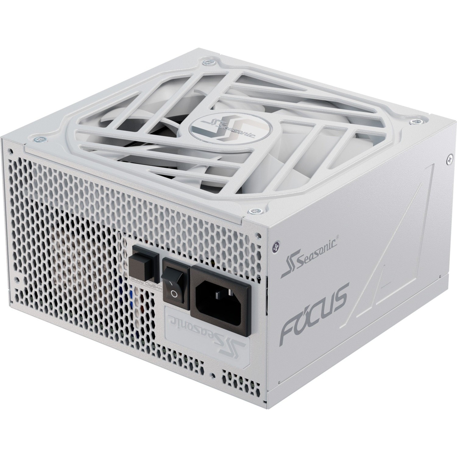Seasonic Focus GX White - 1000W + 12VHPWR Cable (1000 W), PC Netzteil, Weiss