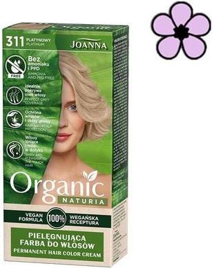 Joanna Naturia Organic caring hair dye without ammonia and PPD 311 Platinum