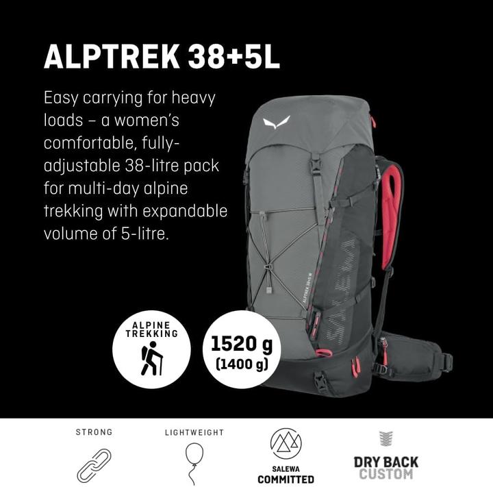 Produktbild Salewa Alptrek + L Da-Rucksack (38 l)