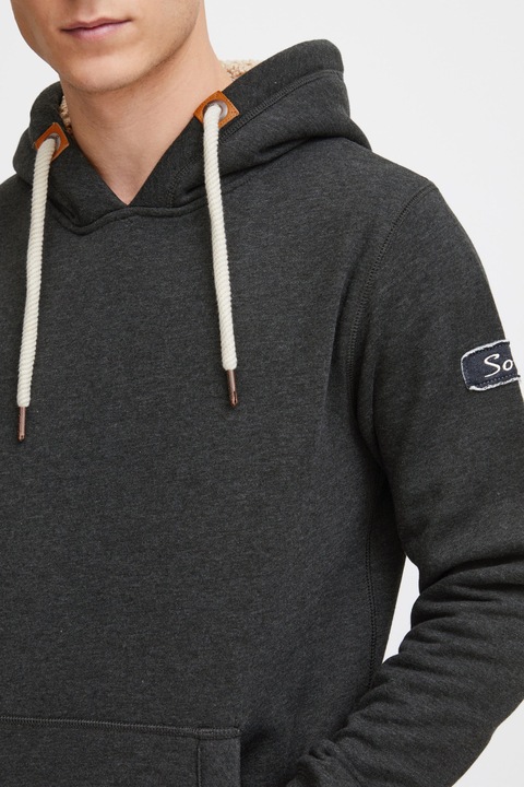 Immagine prodotto Solid TripHood Pile Felpa Con Cappuccio E Fodera D'Orsacchiotto Pullover Maglione Da Uomo (L)