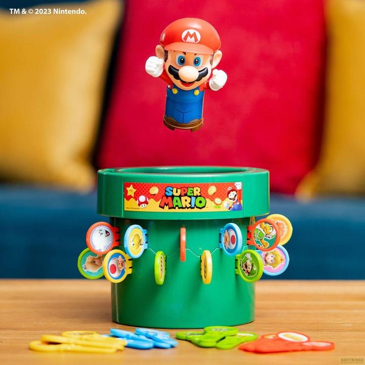 Produktbild Tomy Pop up Super Mario (Deutsch, Französisch, Italienisch, Multilingual, 2 - 4 Spieler)