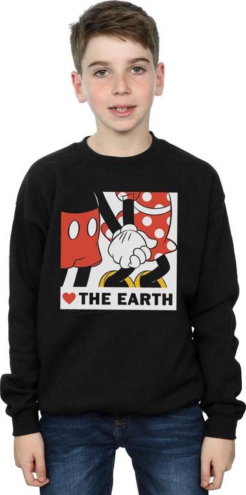 Image du produit Disney - Sweat MICKEY MOUSE HEART THE EARTH - Garçon (116)
