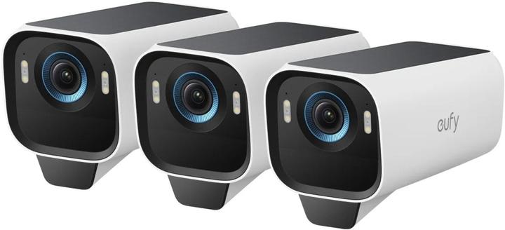 Actual product image eufy Security S3 Pro Buitencamera, Add-on 3-pack â€“ Outdoorcam - 4K Ultra HD-resolutie (3840 x 2160 pixels)