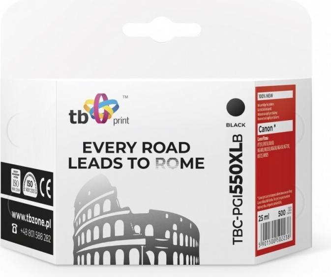 Produktbild TB - sort - blaekpatron (alternativ til (BK)