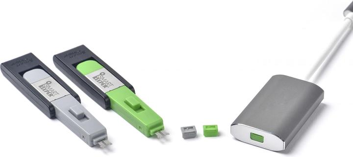 Actual product image Smart Keeper Mini Display Port Mini Blocker green 10 pcs.