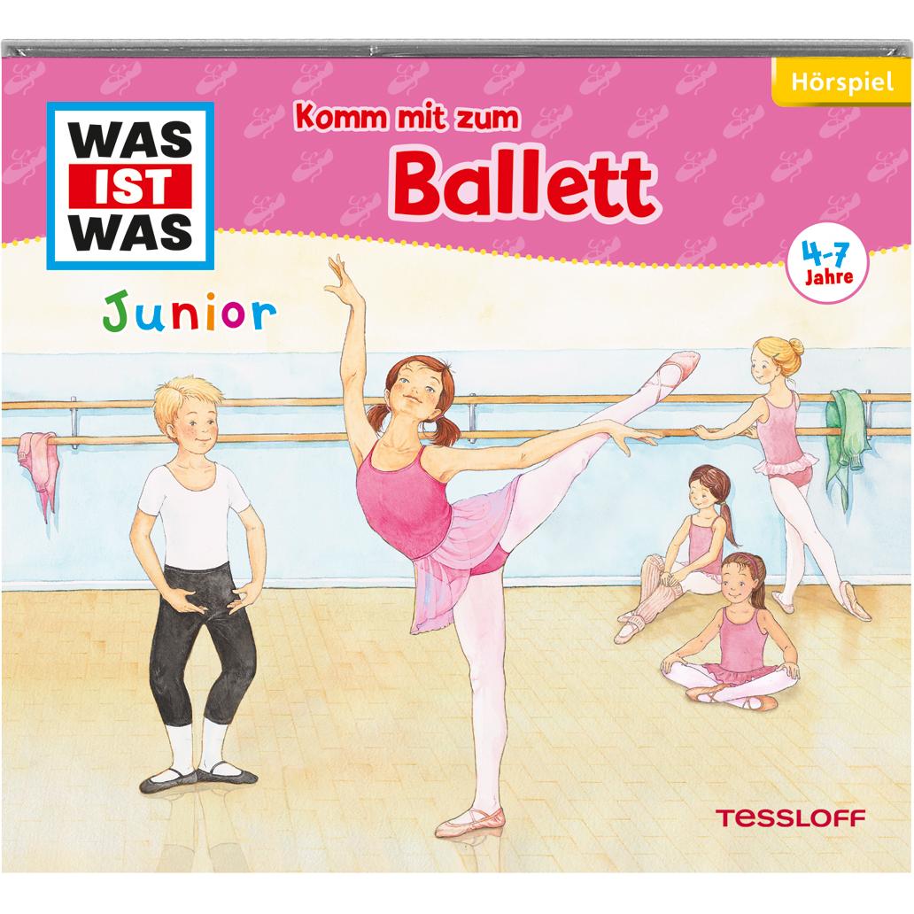 Thumbnail - Was ist Was JUNIOR - Komm mit zum Ballett, Hörbücher von Angela Strunck