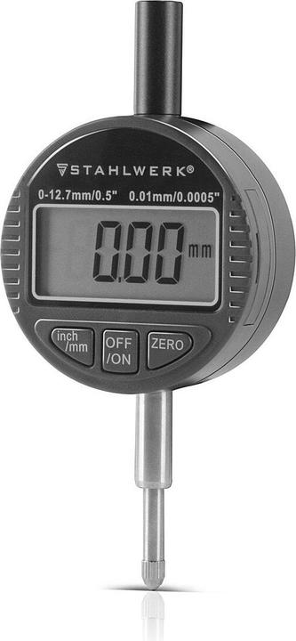 Stahlwerk Comparatore digitale con campo di misura 0-12,7 mm (0,5") in millimetri e pollici